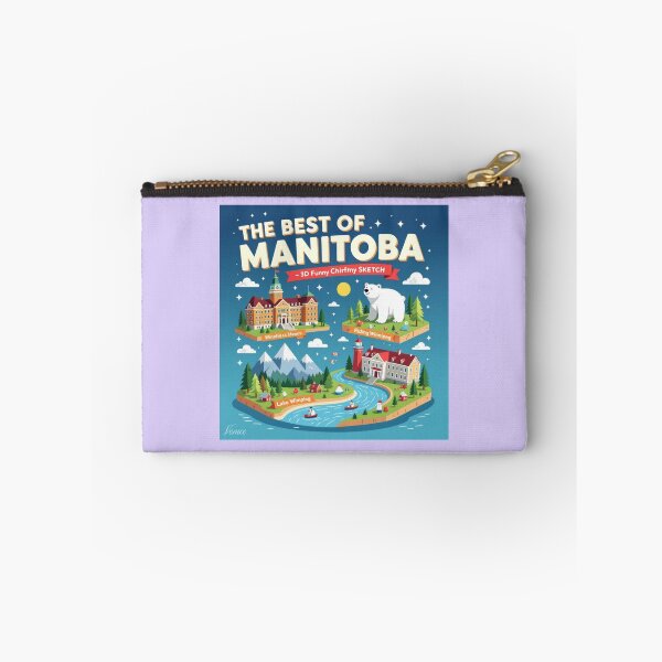 Item preview, The Best of Manitoba Canada – 3D Funny Sketch, designed and sold by PaintMeWorld.