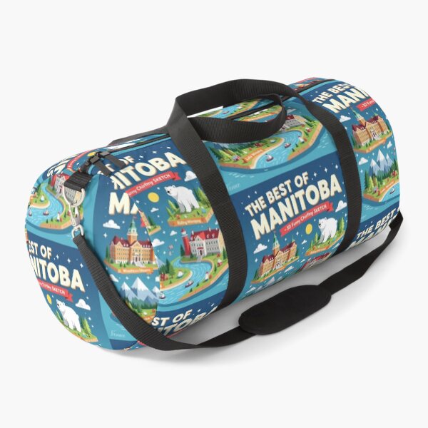Item preview, The Best of Manitoba Canada – 3D Funny Sketch, designed and sold by PaintMeWorld.