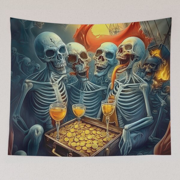 Item preview, Skeleton Pirates 8 designed and sold by gryhenart.