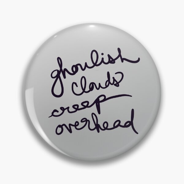 Item preview, ghoulish clouds creep overhead designed and sold by abeink.