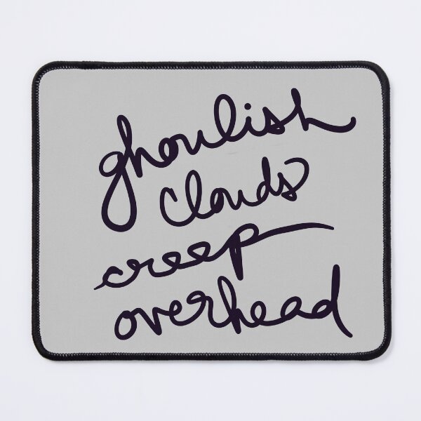 Item preview, ghoulish clouds creep overhead designed and sold by abeink.