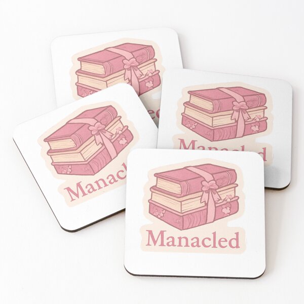 Item preview, girly manacled book stack designed and sold by agirlypopshop.