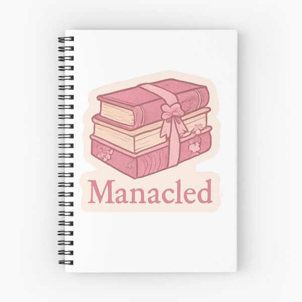 Item preview, girly manacled book stack designed and sold by agirlypopshop.