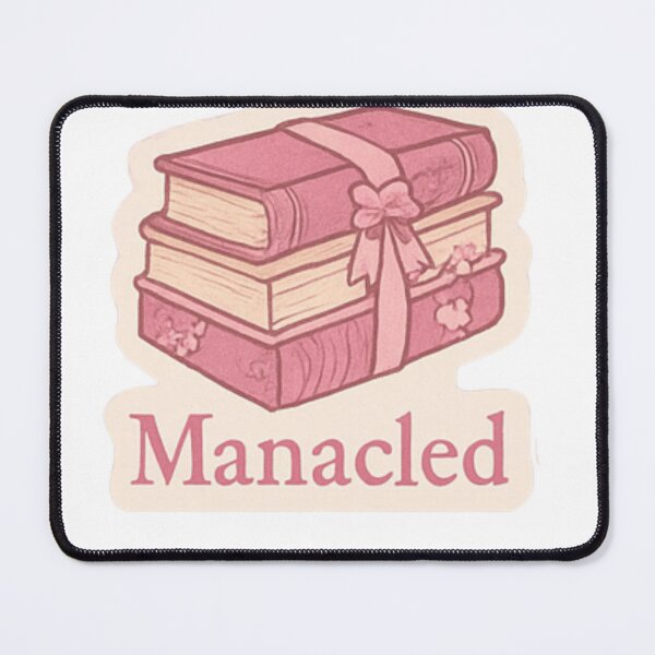 Item preview, girly manacled book stack designed and sold by agirlypopshop.