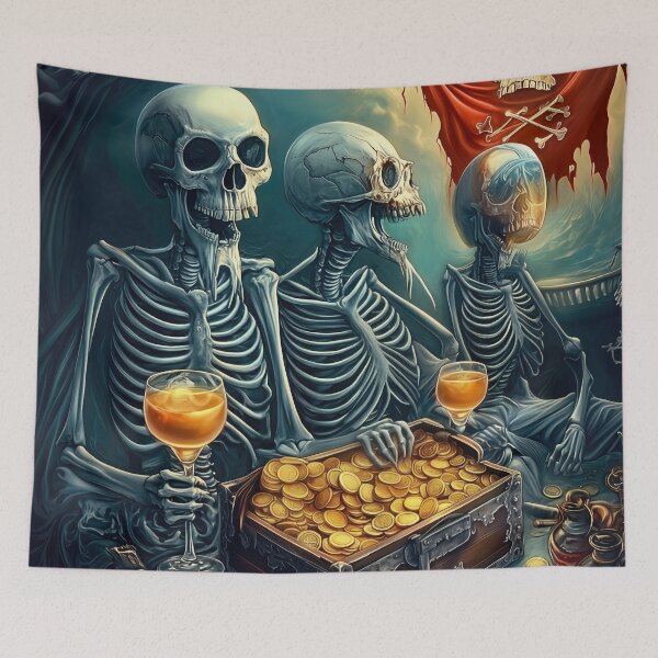 Item preview, Skeleton Pirates 9 designed and sold by gryhenart.