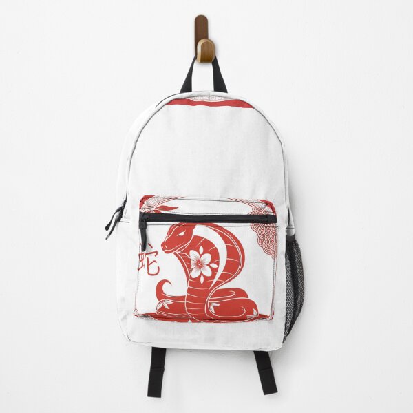 Item preview, Red snake with flowers designed and sold by WafaeLK.