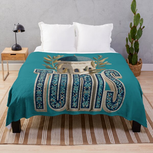 Item preview, Tunis – Vintage city illustration with mosaic and oriental architecture designed and sold by Meiersbeste.