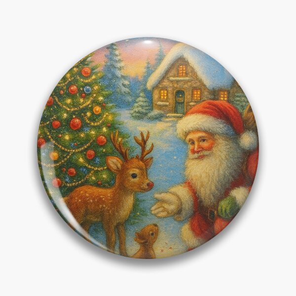 Item preview, agia do Natal na Floresta Encantada" designed and sold by Leonornature.