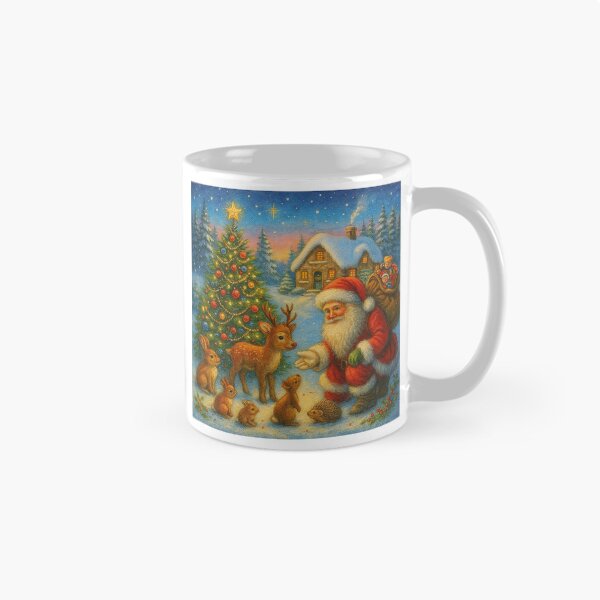 Item preview, agia do Natal na Floresta Encantada" designed and sold by Leonornature.