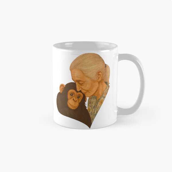 Item preview, Harmony of Souls – Dr. Jane Goodall and the Chimpanzee designed and sold by koreaInPrint.