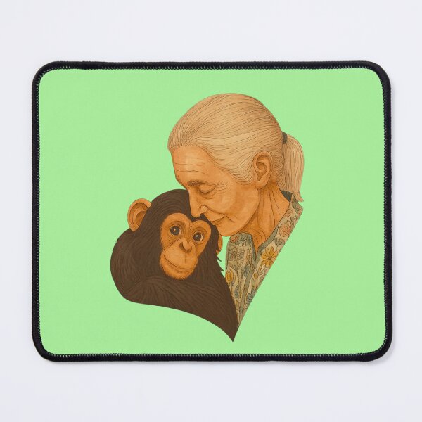 Item preview, Harmony of Souls – Dr. Jane Goodall and the Chimpanzee designed and sold by koreaInPrint.