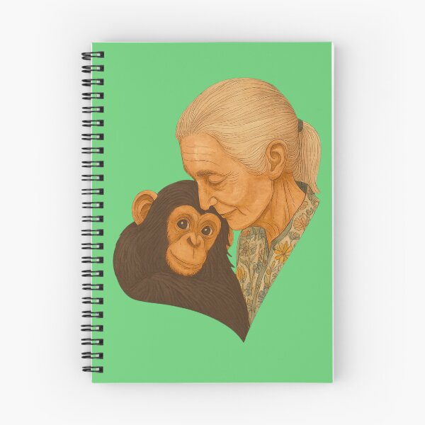 Item preview, Harmony of Souls – Dr. Jane Goodall and the Chimpanzee designed and sold by koreaInPrint.