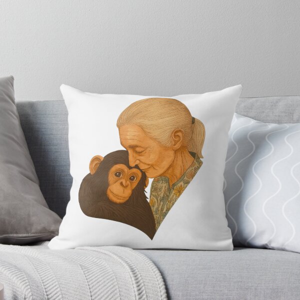 Item preview, Harmony of Souls – Dr. Jane Goodall and the Chimpanzee designed and sold by koreaInPrint.