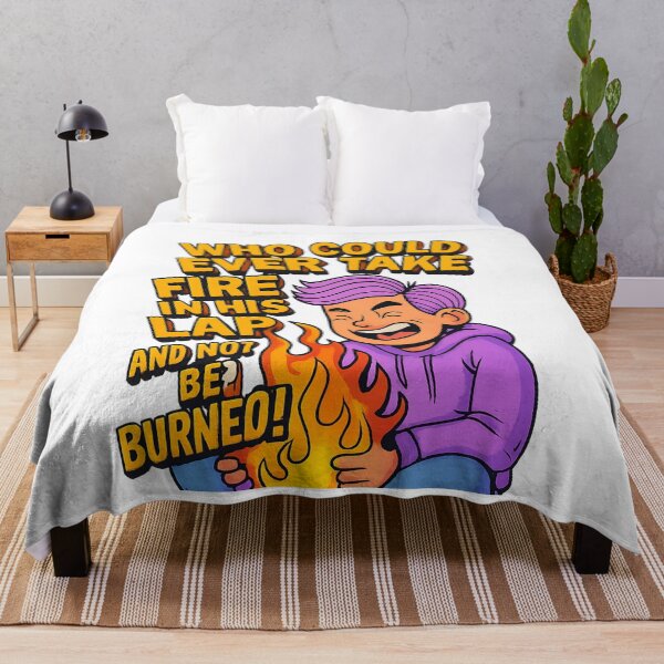 Item preview, Who Could Ever Take Fire in His Lap and Not Be Burned?! designed and sold by GogoVibes.