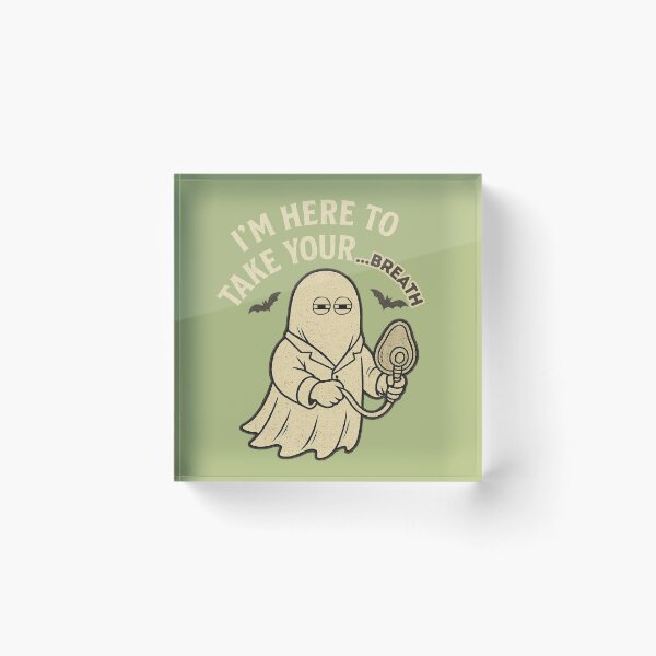 Item preview, Ghost Pulmonologist Halloween Design designed and sold by Meandmyshop.