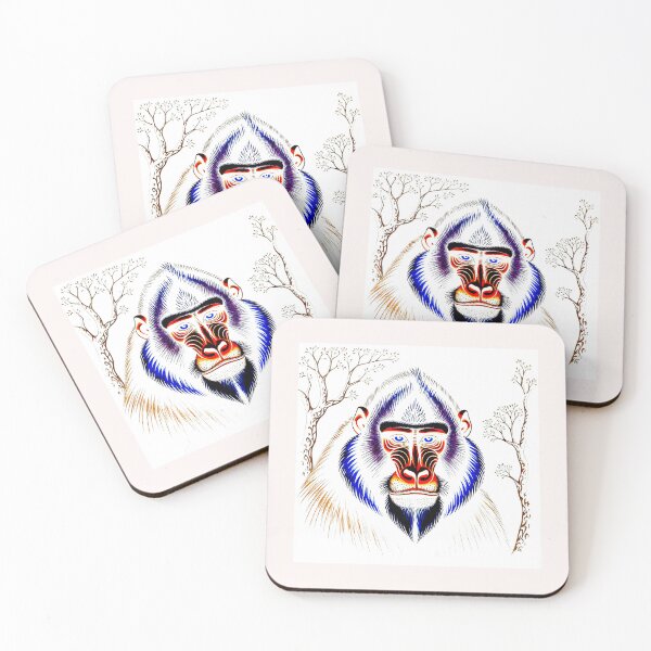 Item preview, Fierce Mandrill#1 designed and sold by Helios Be. Lavsh.