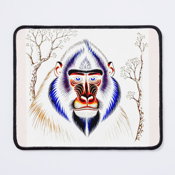 Item preview, Fierce Mandrill#1 designed and sold by Helios Be. Lavsh.