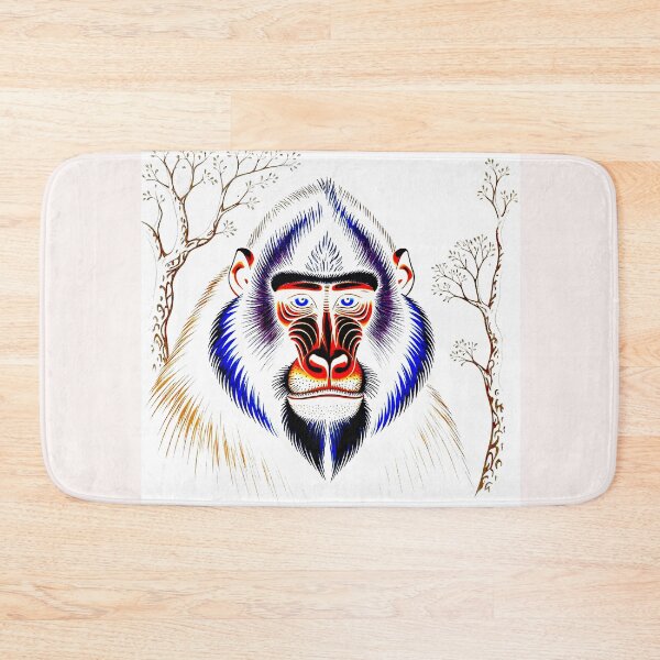 Item preview, Fierce Mandrill#1 designed and sold by Helios Be. Lavsh.