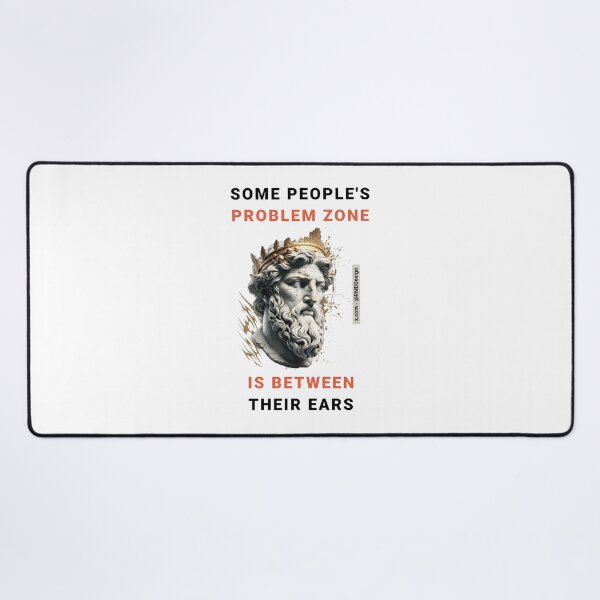 Item preview, Bust of an ancient philosopher with humorous wisdom - Graphic - White designed and sold by RMD-Design.