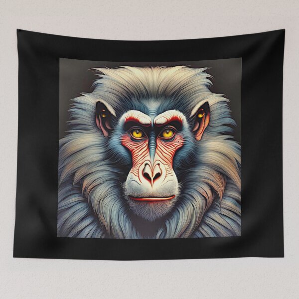 Item preview, Fierce Mandrill#2 designed and sold by Helios Be. Lavsh.