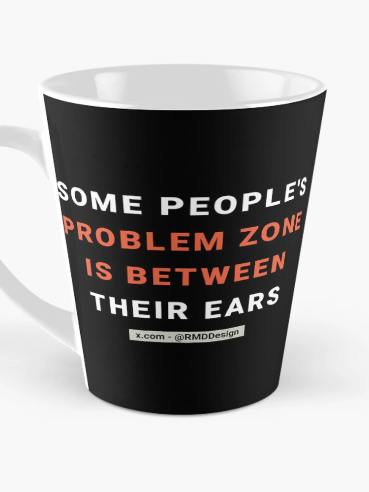 Thumbnail 3 of 4, Coffee Mug, Humorous Wisdom - Text - Black designed and sold by RMD-Design.