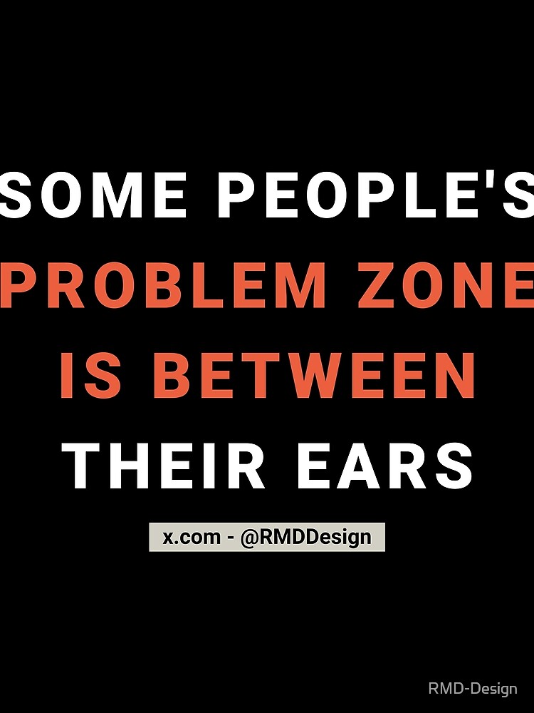 Thumbnail 3 of 3, Scarf, Humorous Wisdom - Text - Black designed and sold by RMD-Design.