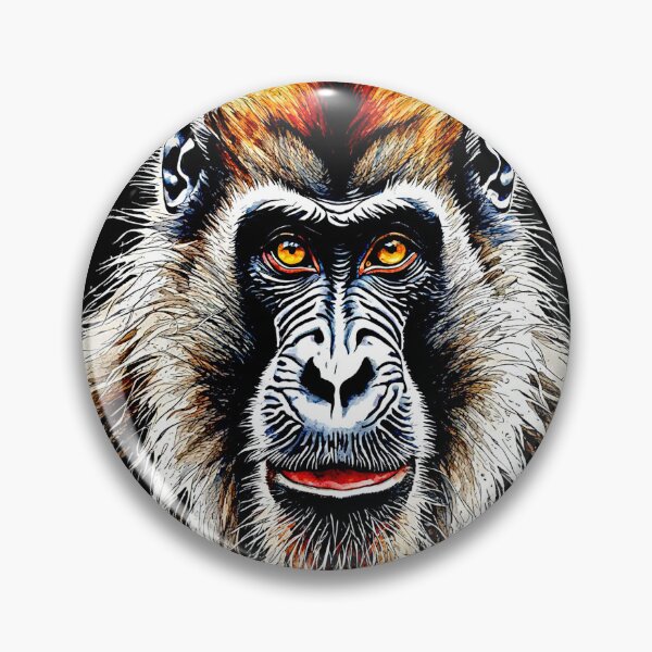 Item preview, Fierce Mandrill#3 designed and sold by Helios Be. Lavsh.