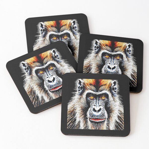 Item preview, Fierce Mandrill#3 designed and sold by Helios Be. Lavsh.
