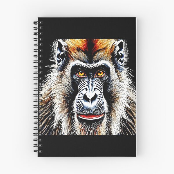 Item preview, Fierce Mandrill#3 designed and sold by Helios Be. Lavsh.