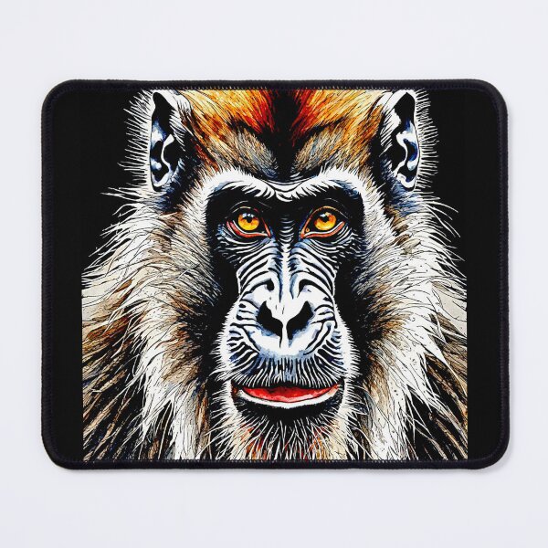 Item preview, Fierce Mandrill#3 designed and sold by Helios Be. Lavsh.