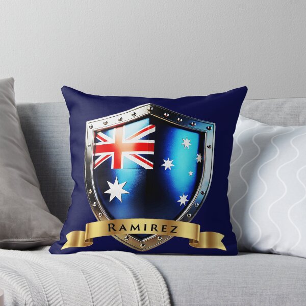 Item preview, Ramirez Family Australia Shield, Bold Heritage Crest designed and sold by Highlandkings.