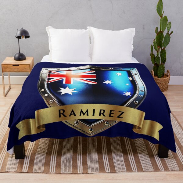 Item preview, Ramirez Family Australia Shield, Bold Heritage Crest designed and sold by Highlandkings.