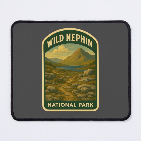 Item preview, Vintage Ireland Landscape Art Print: Wild Nephin designed and sold by PinUpPizzazz.