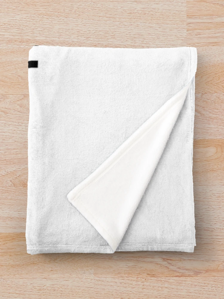 Thumbnail 3 of 6, Throw Blanket, Humorous Wisdom - Text - White designed and sold by RMD-Design.