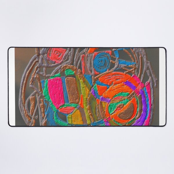 Item preview, fluorescence first watercolor colorful abstract design designed and sold by SmashingDeals.