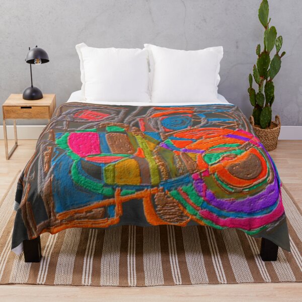 Item preview, fluorescence first watercolor colorful abstract design designed and sold by SmashingDeals.