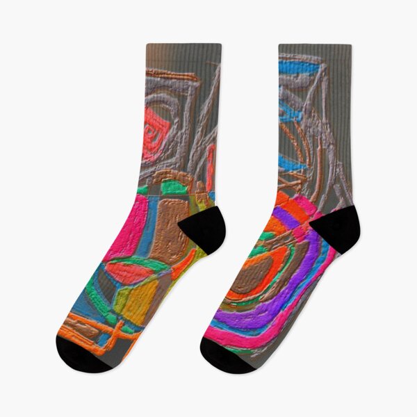 Item preview, fluorescence first watercolor colorful abstract design designed and sold by SmashingDeals.