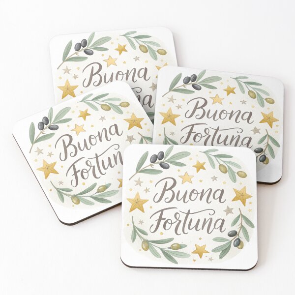 Item preview, Buona fortuna Good luck in Italian language . designed and sold by Lucky 777.