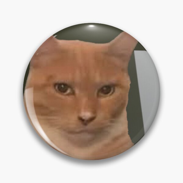 Item preview, Be Patient I'm Mewing Funny Cat Meme Bumper Sticker designed and sold by skeletonwar.