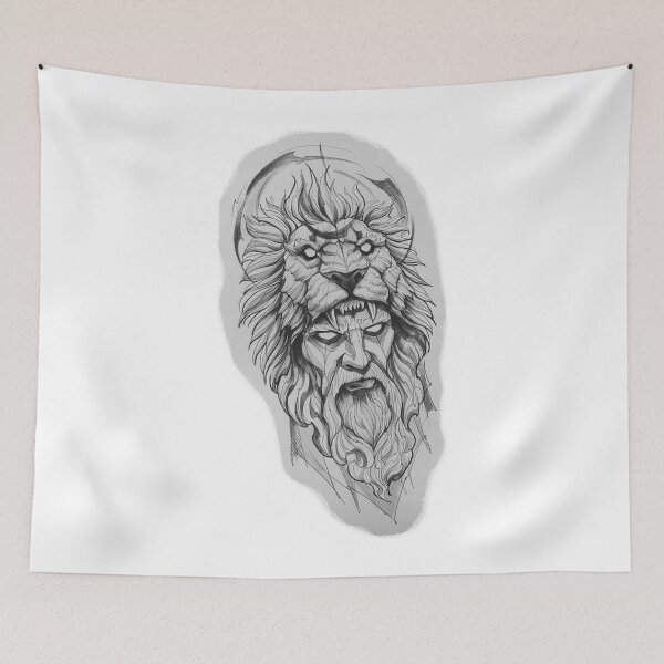 Item preview, Lion's Head designed and sold by T-Shirt-Online.
