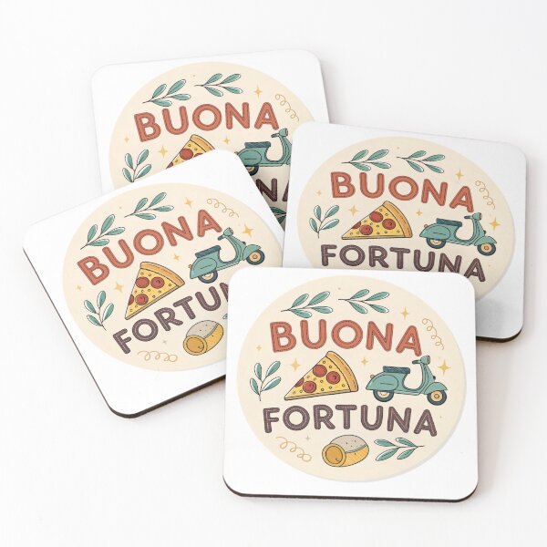 Item preview, Buona fortuna Good luck in Italian language . designed and sold by Lucky 777.
