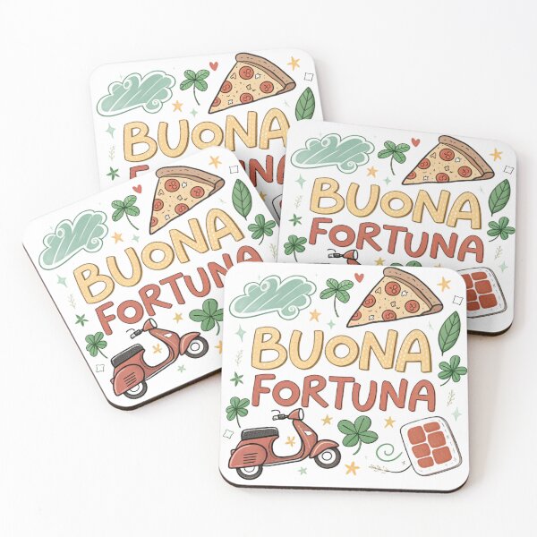 Item preview, Buona fortuna Good luck in Italian language . designed and sold by Lucky 777.