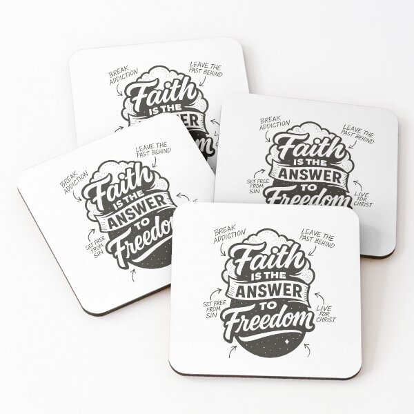 Item preview, Faith is the Answer to Freedom designed and sold by egospel.