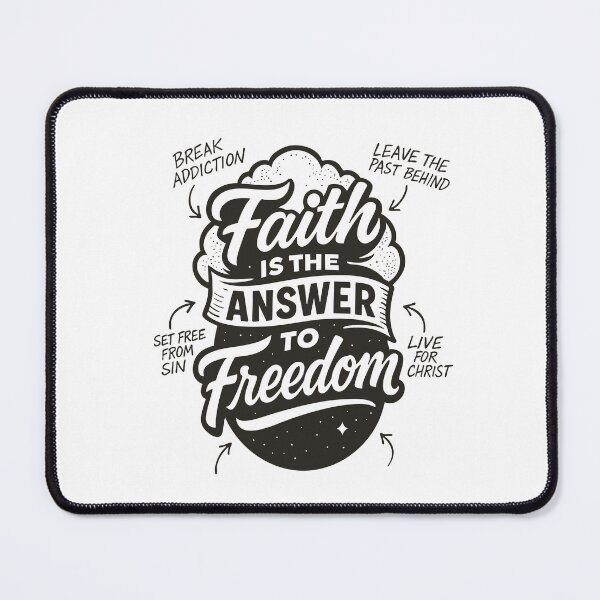 Item preview, Faith is the Answer to Freedom designed and sold by egospel.