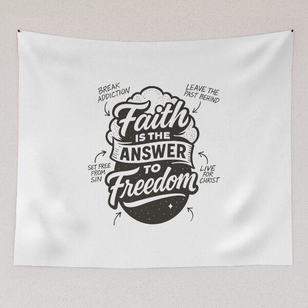 Item preview, Faith is the Answer to Freedom designed and sold by egospel.