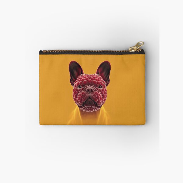 Item preview, Raspberry Textured French Bulldog Surreal Pop Art designed and sold by Ed & Harmony.