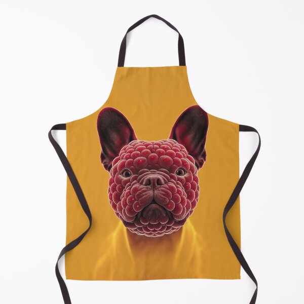 Item preview, Raspberry Textured French Bulldog Surreal Pop Art designed and sold by Ed & Harmony.