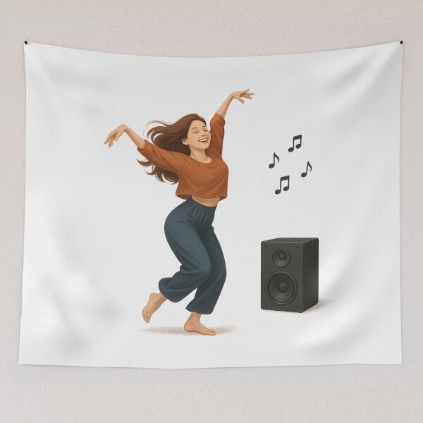 Item preview, Happy dancer designed and sold by KevinGarden.