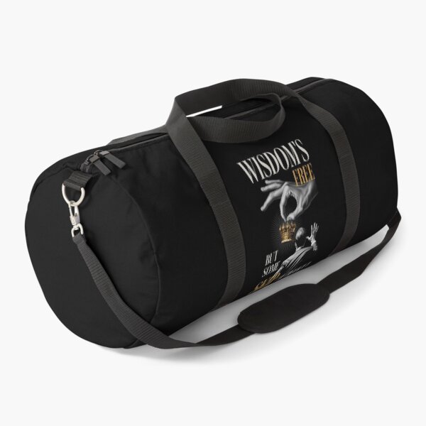 Item preview, Wisdom is free - Graphics - Text Grey Gold - Black designed and sold by RMD-Design.