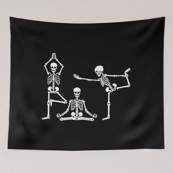 Item preview, Skeletons Yoga designed and sold by SnorkleSupply.